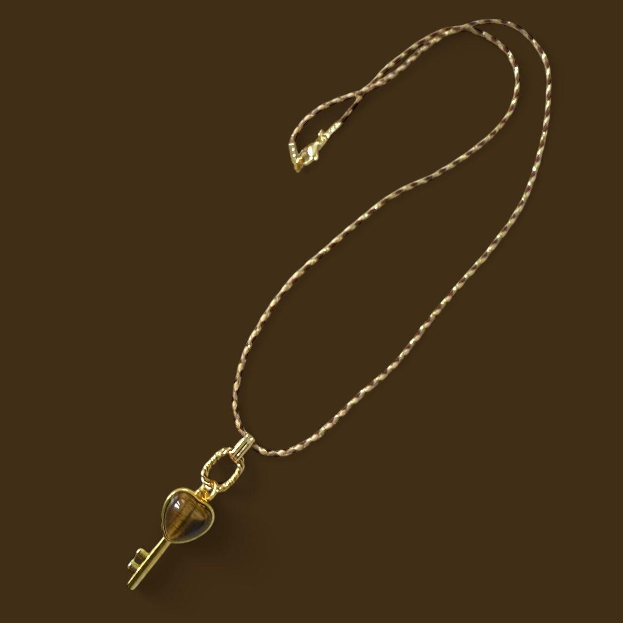 Heart Key Necklace